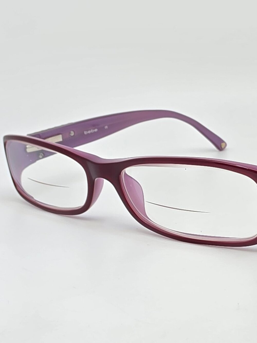 Bebe Adored BB5006 Amethyst Purple Eyeglasses Frame w/ Flexhinge 53-15-135